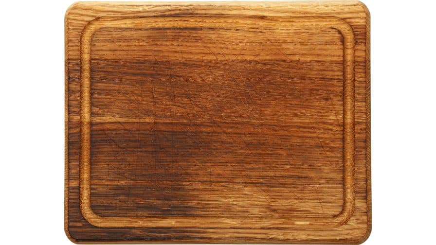 red oak cutting board